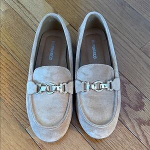 Live a Little Women's Tan Suede Loafers